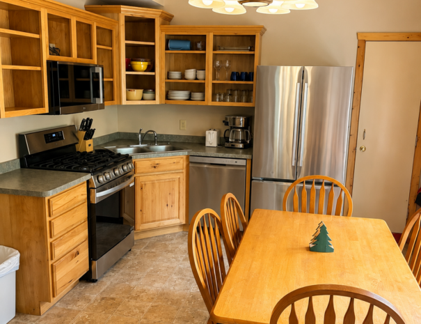 cabin 12 kitchen