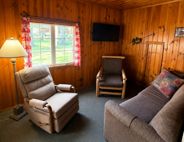 cabin 16 living room