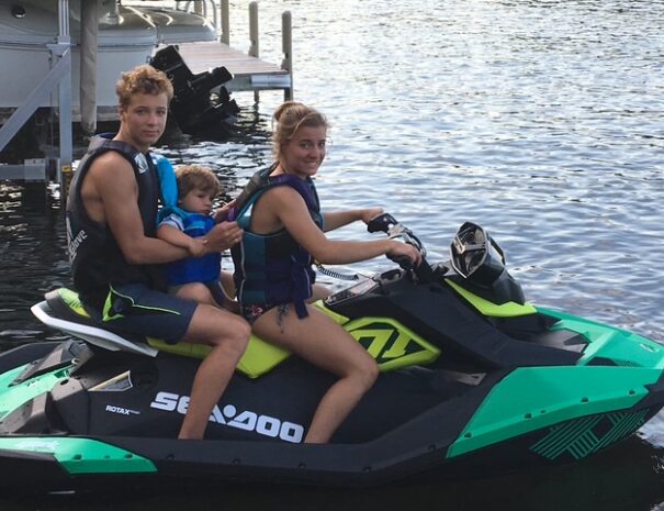 jet ski evan bri oliver